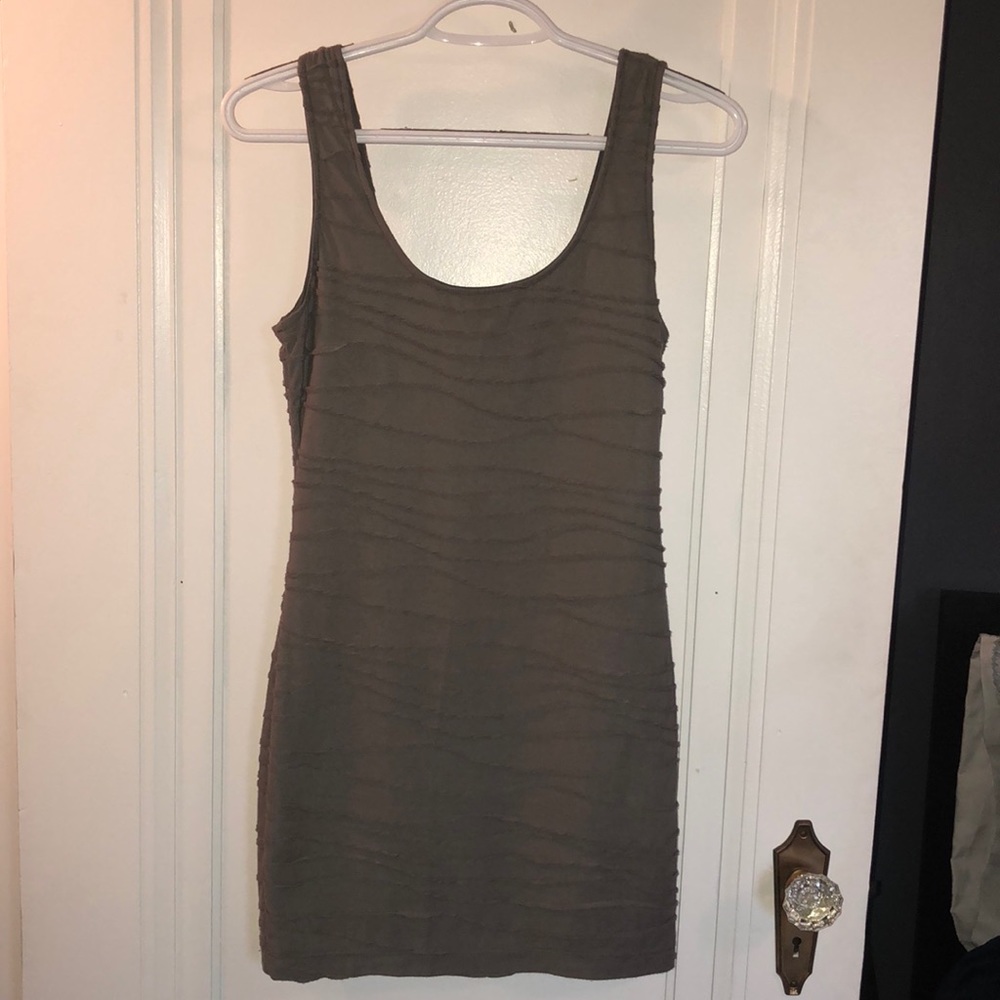 Olive mini dress
